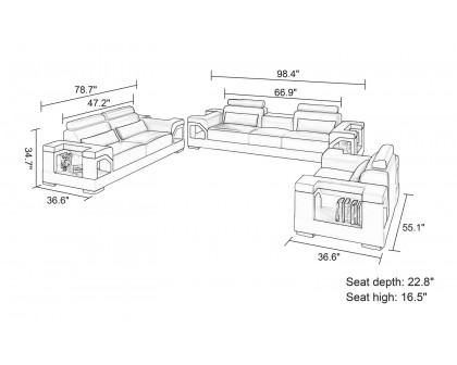 Image may differ from actual product color and configuration.