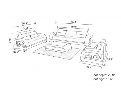 Jubilee - Nexso Modern Sofa Set