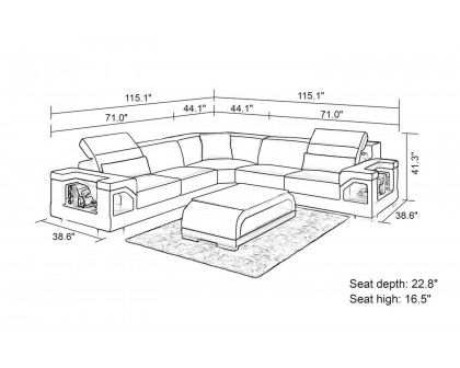 Jubilee - Edwin Modern Sectional