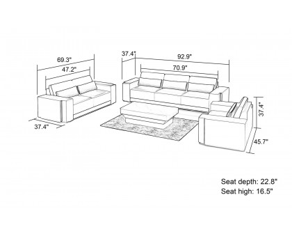 Jubilee - Silian Modern Sofa Set