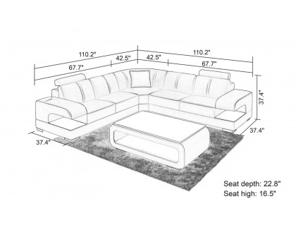 Jubilee - Elza Modern Sectional