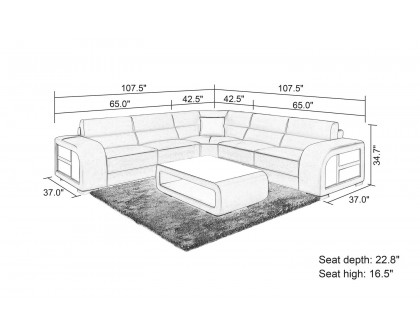 Jubilee - Poris Modern Sectional