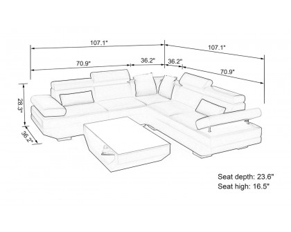 Jubilee - Merdell Modern Sectional