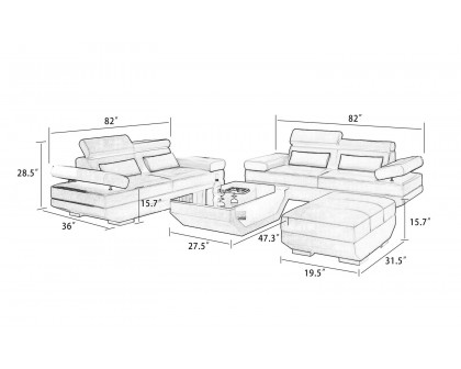 Jubilee - Merdell Modern Sofa Set