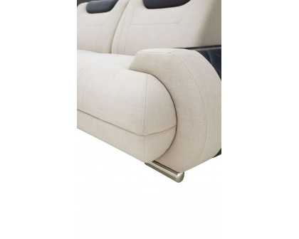 Jubilee - Melanee Modern Right Hand Facing Sectional with Adjustable Headrest