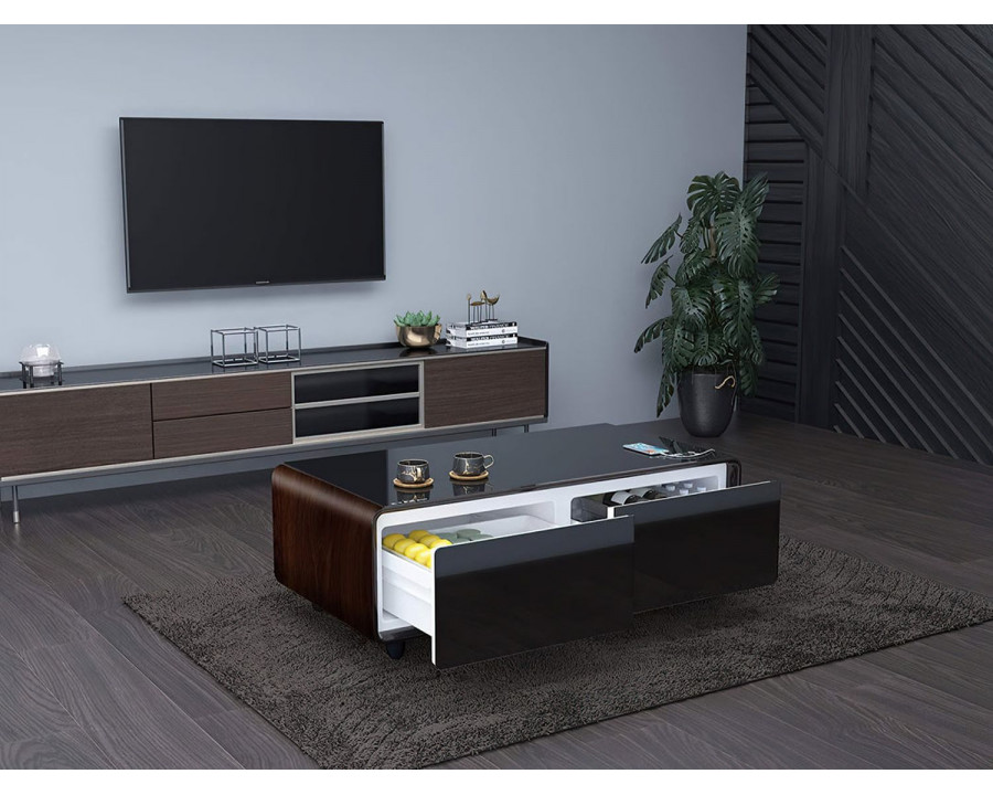 Jubilee Steinfield Tech Smart Coffee Table - Chocolate