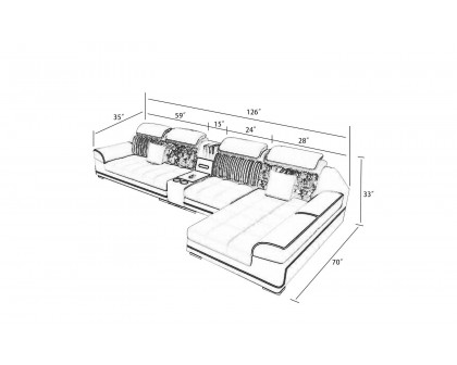 Jubilee - Selena Small Modular Tufted Sectional