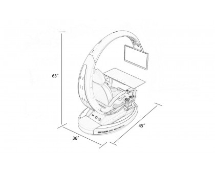 Image may differ from actual product color and configuration.