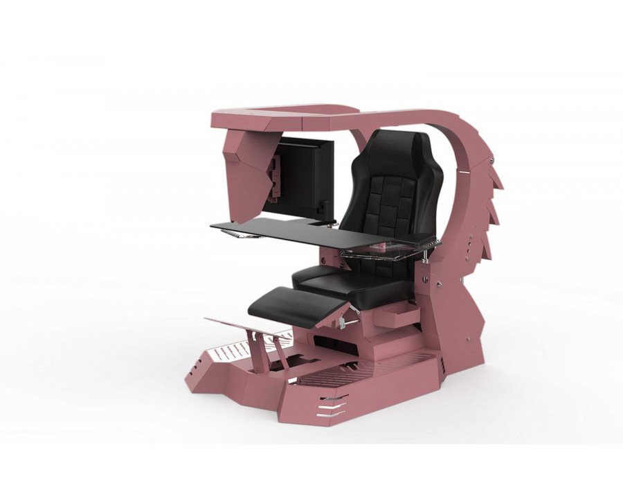 Jubilee Talon Space All In One Working and Gaming Station - Pink