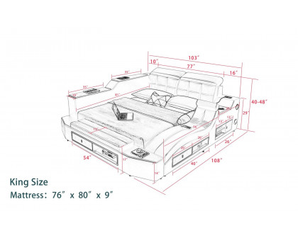 Image may differ from actual product color and configuration.