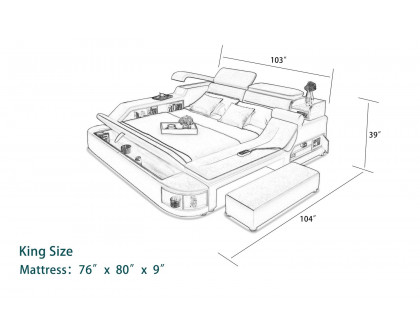 Image may differ from actual product color and configuration.