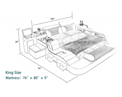 Image may differ from actual product color and configuration.