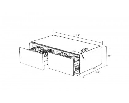 Jubilee - Steinfield Tech Smart Coffee Table Classic