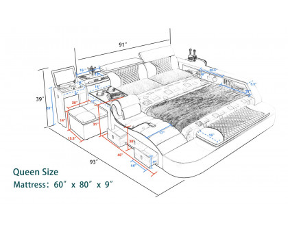 Image may differ from actual product color and configuration.