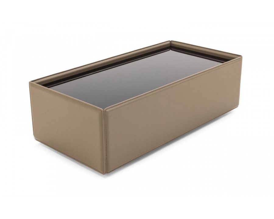 Jubilee - Pizzoli Coffee Table in Beige, Leatherette