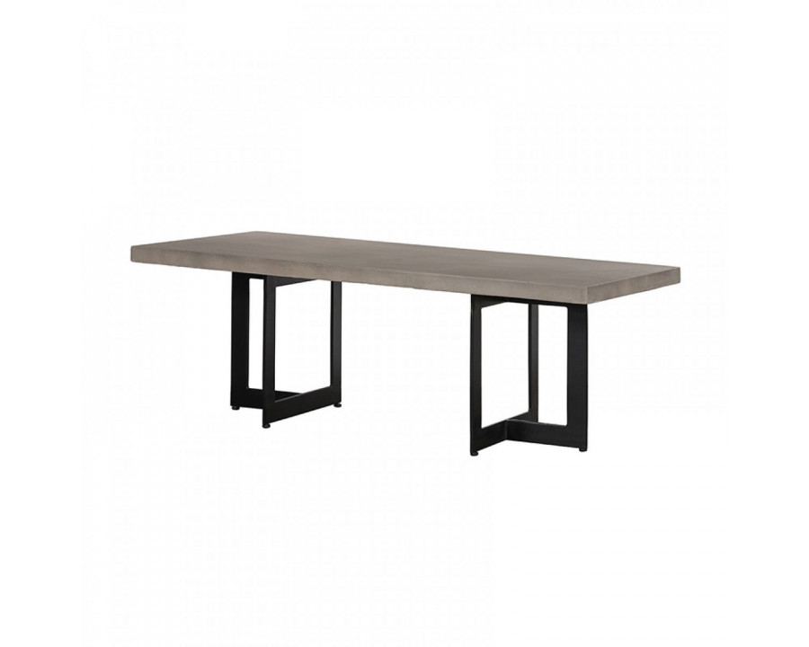 Jubilee - Sora Modern Coffee Table in Black, Concrete