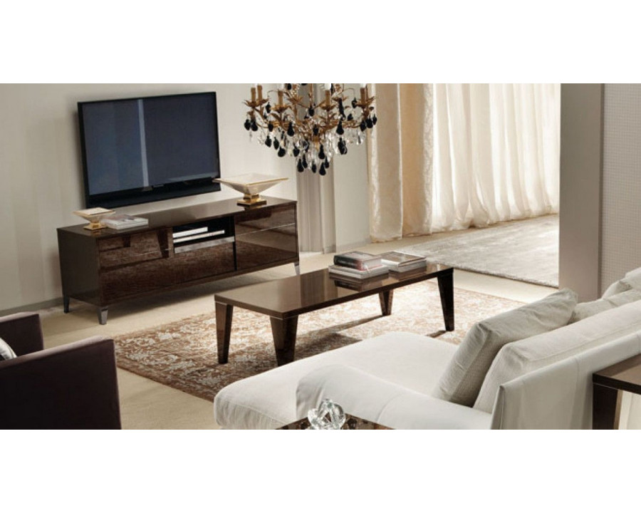 Jubilee - Crotone Modern Coffee Table in Coffee Birch High Gloss