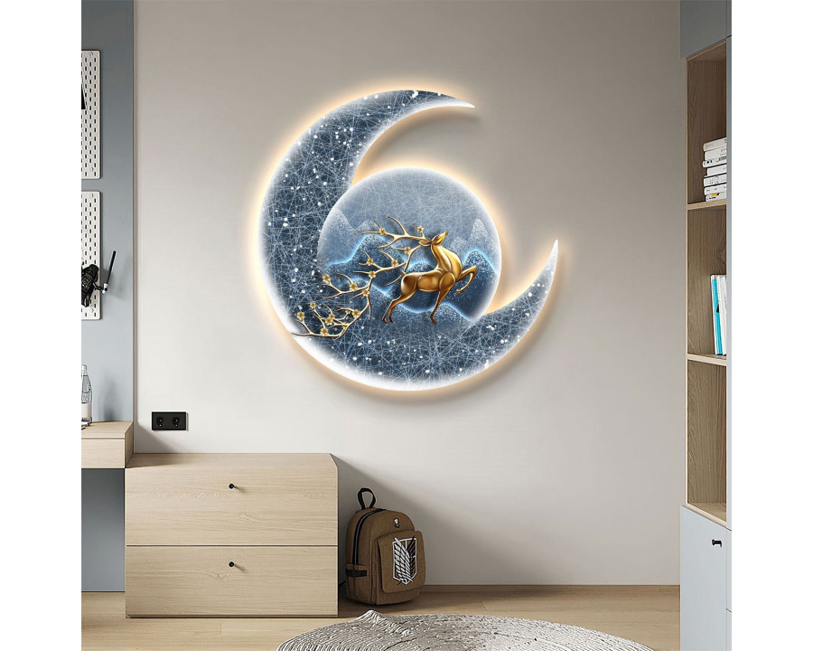 Jubilee - Wall Art of Blue Planet Travel Elk