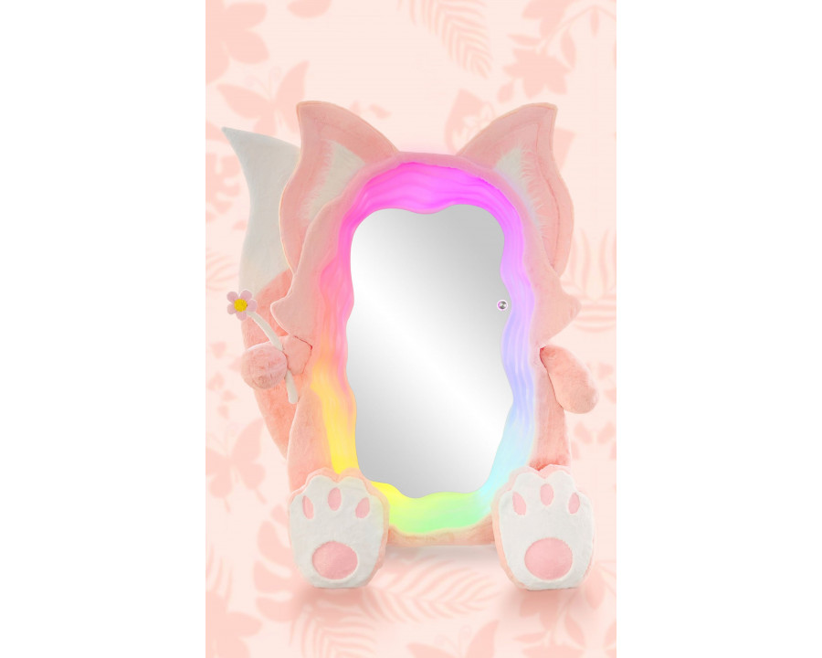 Jubilee Futuristic Mirror - Pink Fox