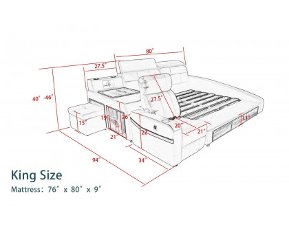 Image may differ from actual product color and configuration.