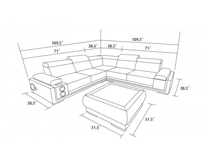 Jubilee - Wilder Modern Corner Sectional