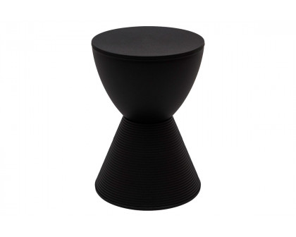 LeisureMod Boyd Modern Round Side End Table