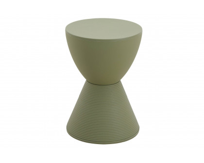 LeisureMod Boyd Modern Round Side End Table