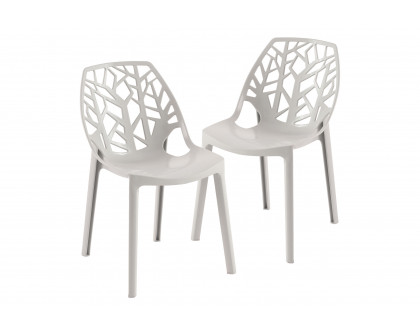 LeisureMod Modern Cornelia Dining Chair (Set Of 2)