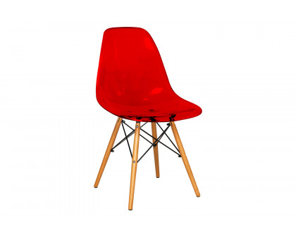 LeisureMod Dover Molded Side Chair