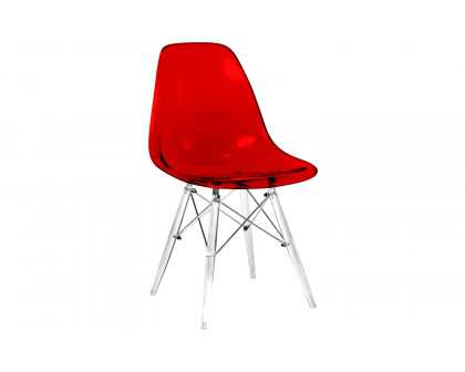 LeisureMod Dover Molded Side Chair