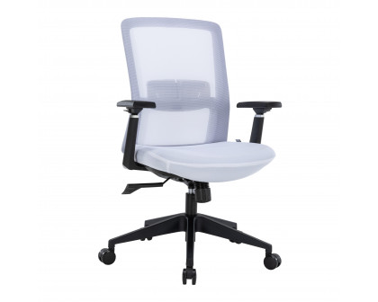 LeisureMod Ingram Office Chair with Seat Cover