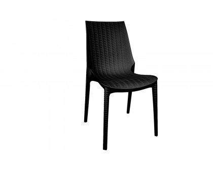 LeisureMod Kent Outdoor Dining Chair