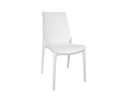 LeisureMod Kent Outdoor Dining Chair