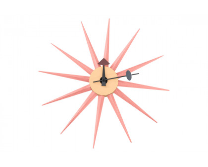 LeisureMod Maxi Modern Design Metal Star Silent Non-Ticking Wall Clock