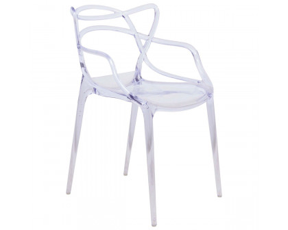 LeisureMod Milan Modern Wire Design Chair