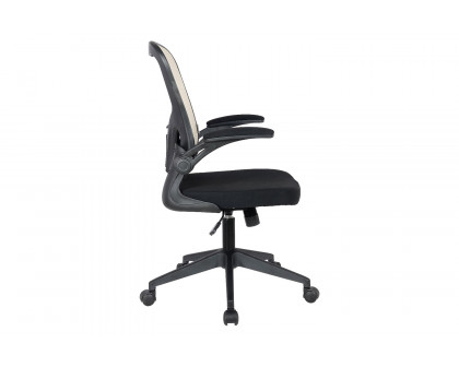 LeisureMod™ Newton Mesh Office Chair - Beige