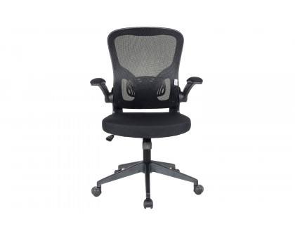 LeisureMod™ Newton Mesh Office Chair - Black