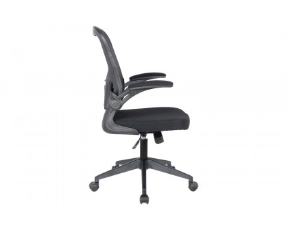 LeisureMod™ Newton Mesh Office Chair - Black