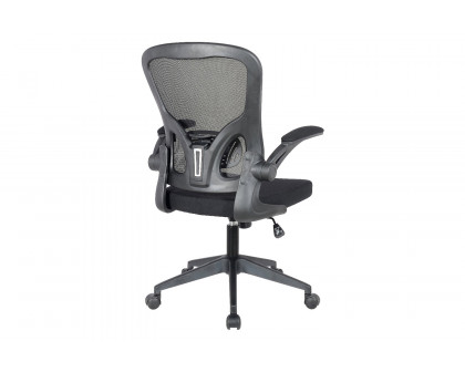 LeisureMod™ Newton Mesh Office Chair - Black