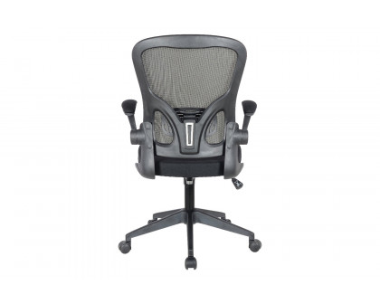 LeisureMod™ Newton Mesh Office Chair - Black