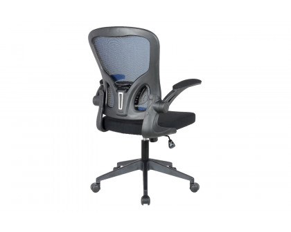 LeisureMod Newton Mesh Office Chair - Royal/Blue