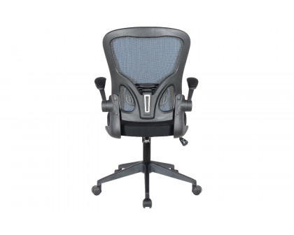 LeisureMod Newton Mesh Office Chair - Royal/Blue