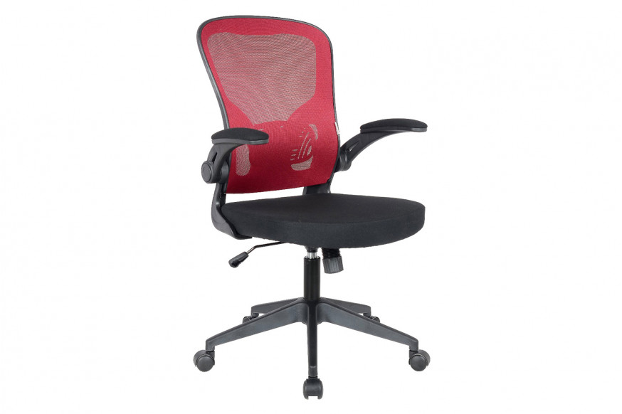 LeisureMod™ Newton Mesh Office Chair - Red