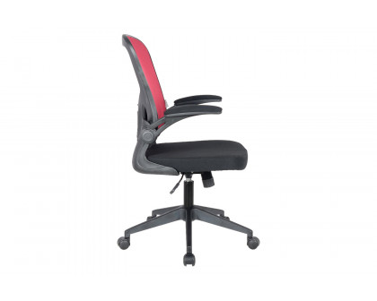 LeisureMod™ Newton Mesh Office Chair - Red