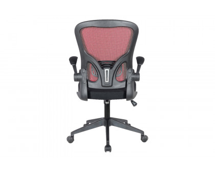 LeisureMod™ Newton Mesh Office Chair - Red