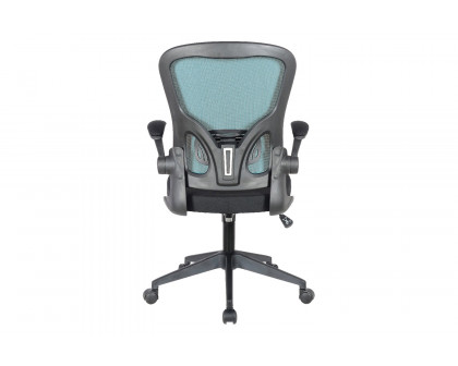 LeisureMod Newton Mesh Office Chair - Teal