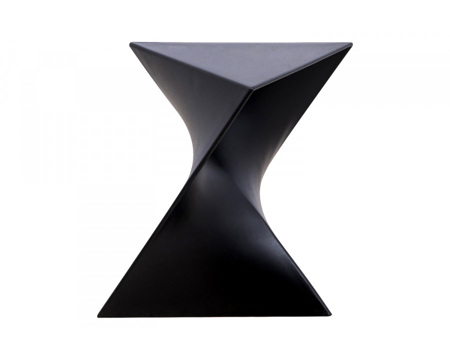 LeisureMod Randolph Modern Side End Table - Black