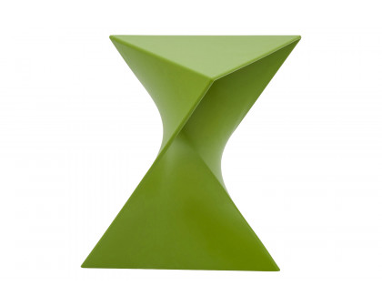 LeisureMod Randolph Modern Side End Table - Green