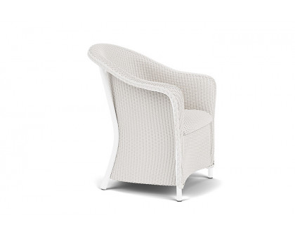 Lloyd Flanders™ Reflections Dining Armchair with Padded Seat - White