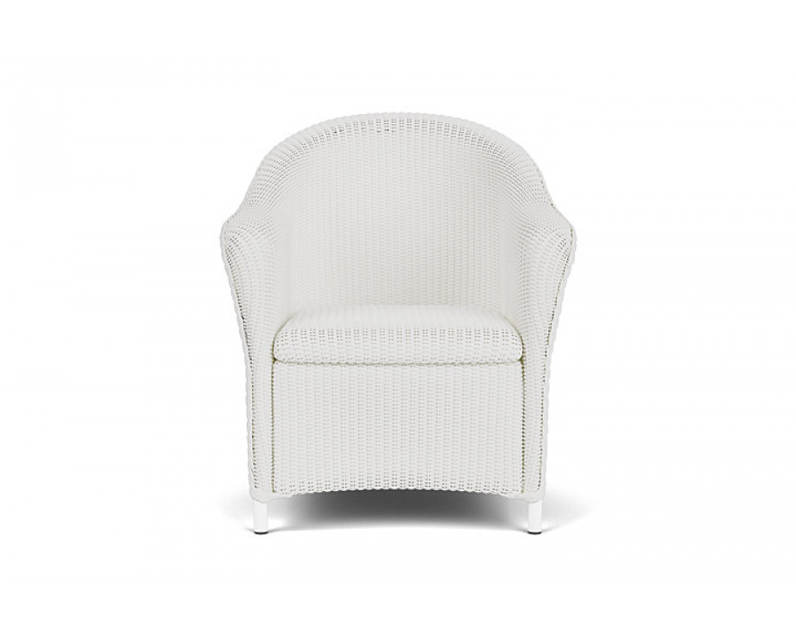 Lloyd Flanders™ Reflections Dining Armchair with Padded Seat - Matte White